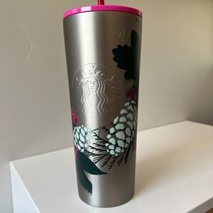 Brand New 2021 Starbucks 24 oz Holiday Tumbler